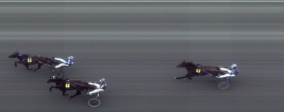 Målfoto for løp 1 på bane FO den 01.08.2017